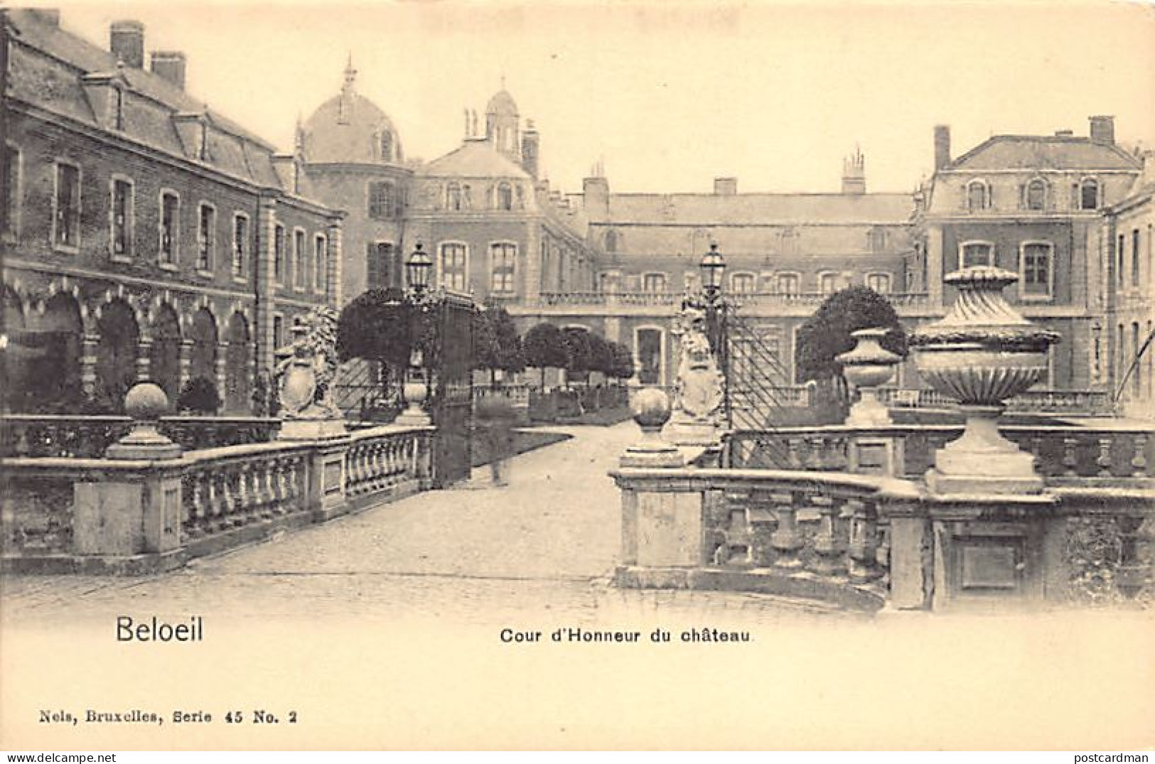 Belgique - BELOEIL (Hainaut) Cour D'honneur Du Château - Ed. Nels Série 45 N. 2 - Beloeil
