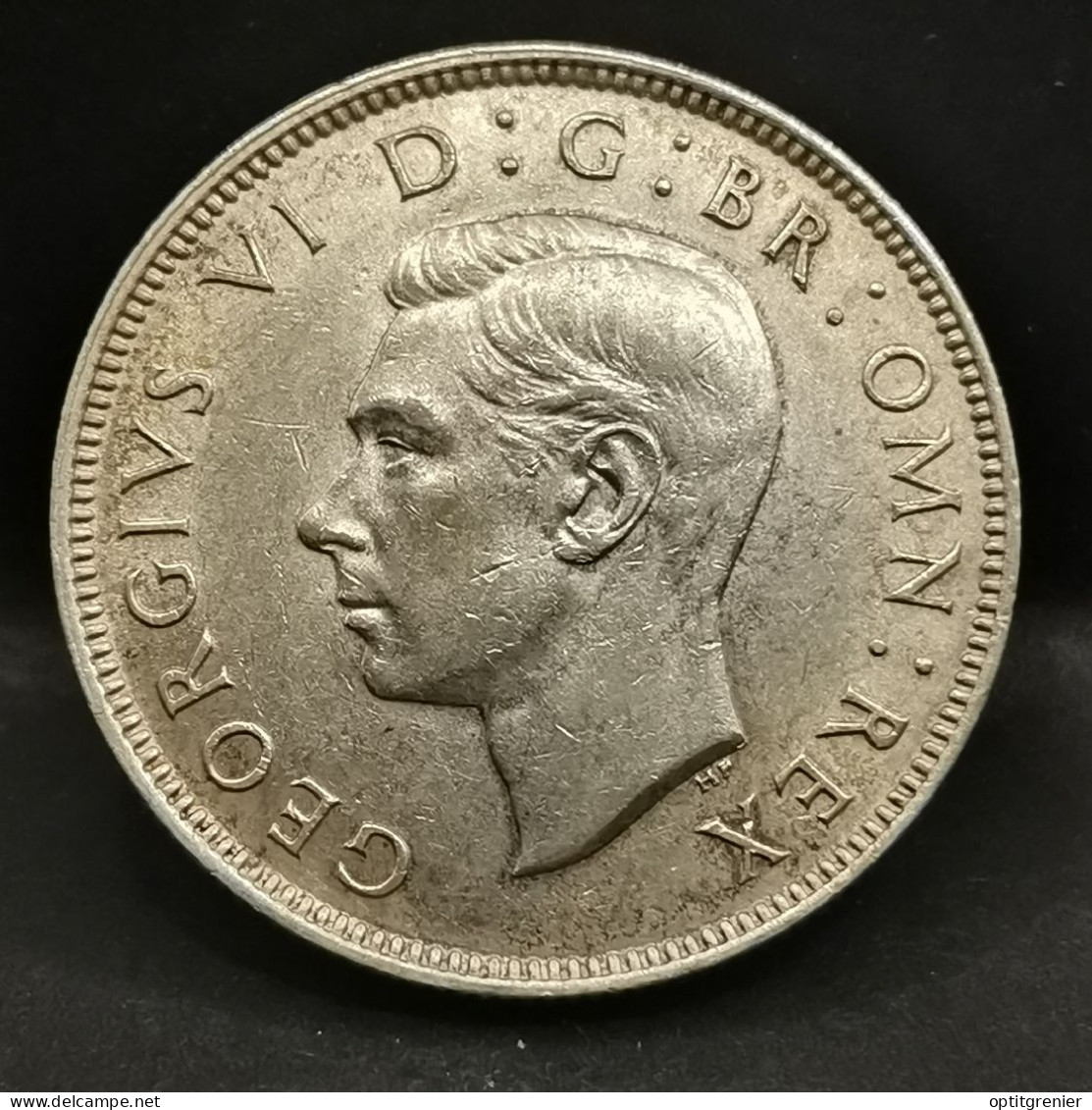 2 SHILLINGS  ARGENT 1941 GEORGE VI ROYAUME UNI / UNITED KINGDOM SILVER - J. 1 Florin / 2 Shillings