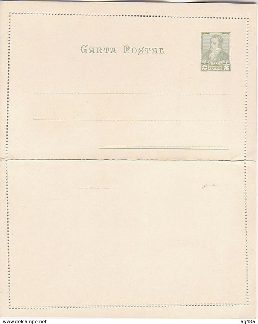 ARGENTINA. Vintage/6 Centavos PS Card.. Unused. - Postal Stationery