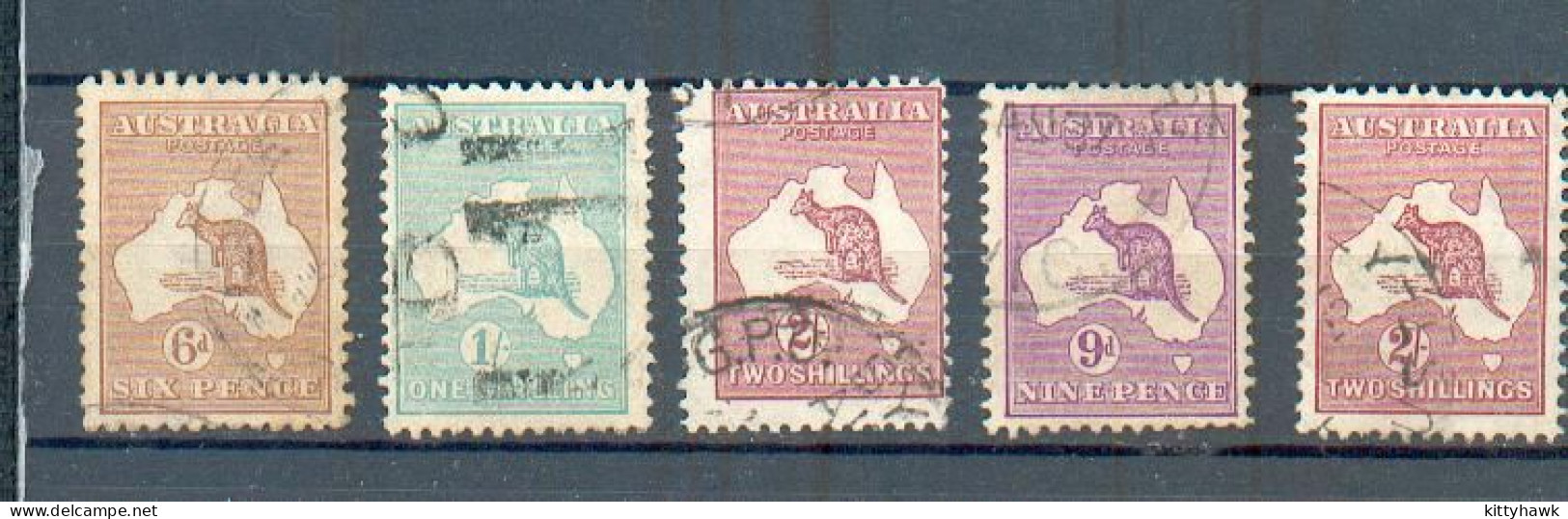 B 189 - Australie - YT 42 - 62 - 63 - 85 - 85 A ° Obli - Used Stamps