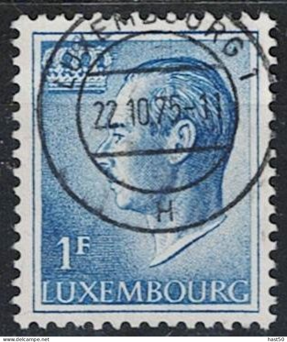 Luxemburg - Großherzog Jean "Typ Büste" (MiNr: 711ya) 1974 - Gest Used Obl - Used Stamps