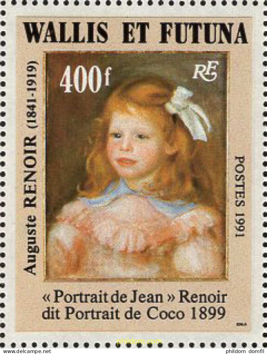 677484 MNH WALLIS Y FUTUNA 1991 AUGUSTE RENOIR - Ongebruikt