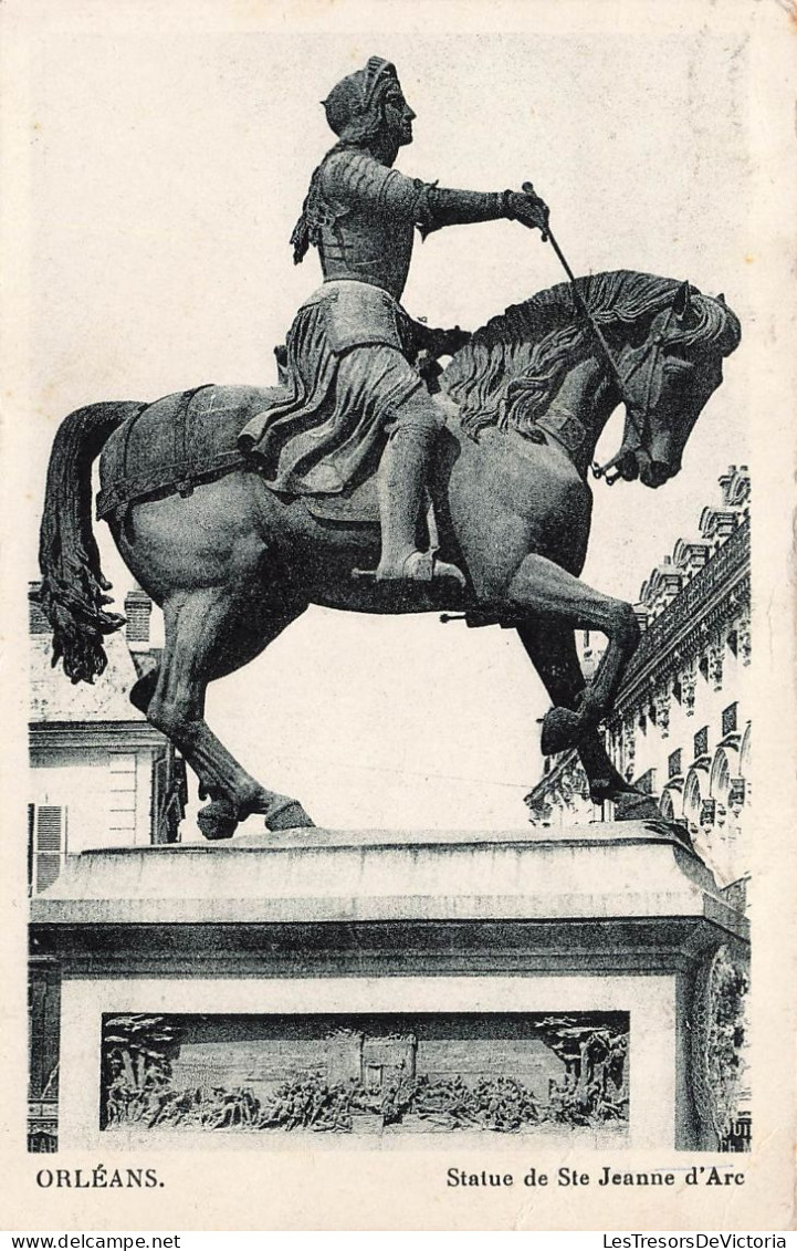 FRANCE - Orléans - Vue Générale De La Statue De Ste Jeanne D'Arc - Carte Postale Ancienne - Orleans