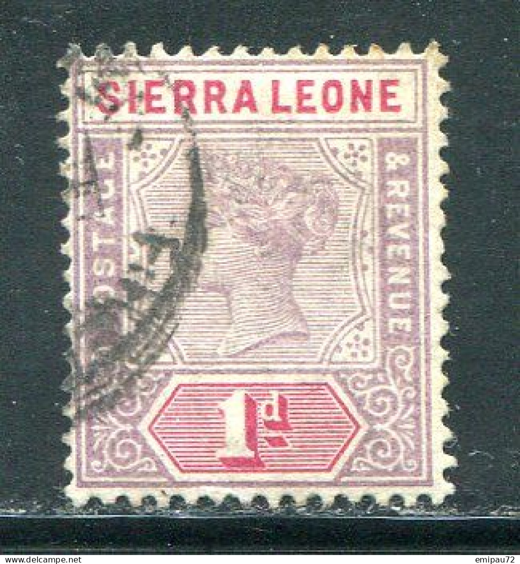 SIERRA LEONE- Y&T N°32- Oblitéré - Sierra Leone (...-1960)
