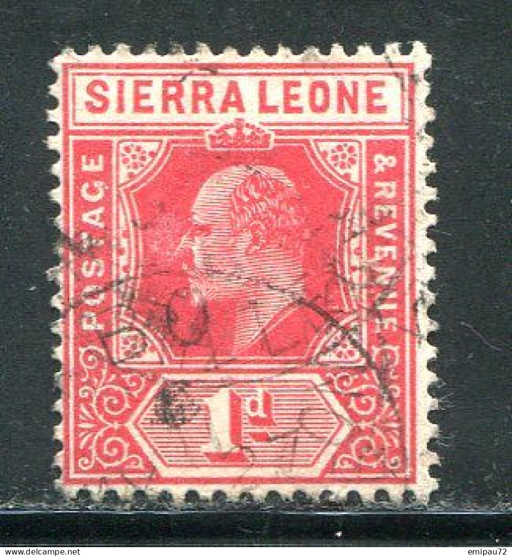 SIERRA LEONE- Y&T N°76- Oblitéré - Sierra Leone (...-1960)