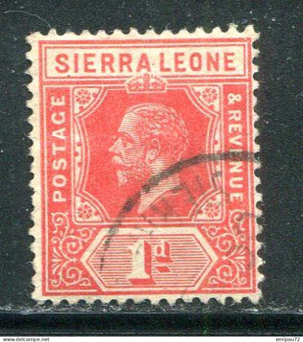 SIERRA LEONE- Y&T N°90- Oblitéré - Sierra Leona (...-1960)