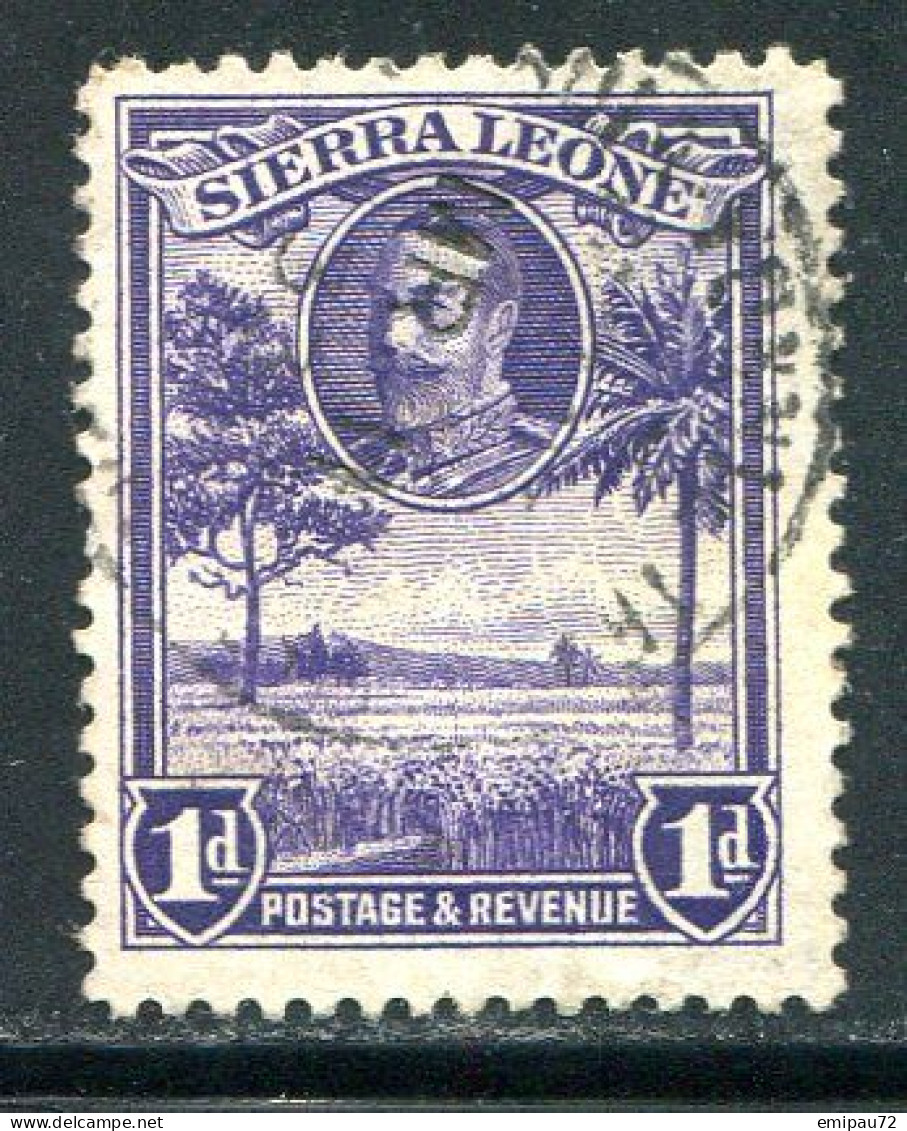 SIERRA LEONE- Y&T N°126- Oblitéré - Sierra Leona (...-1960)