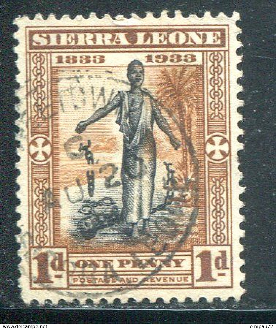 SIERRA LEONE- Y&T N°139- Oblitéré - Sierra Leone (...-1960)