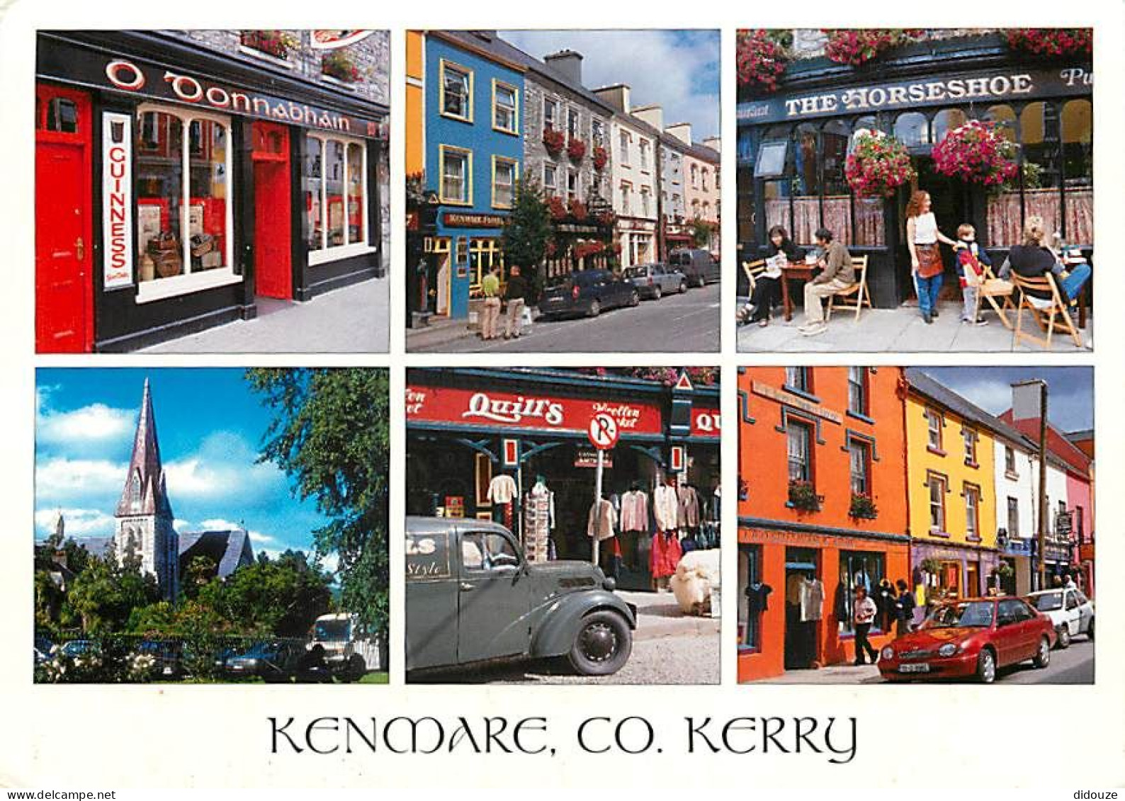 Irlande - Kerry - Kenmare - Multivues - Automobiles - Voir Timbre - Ireland - CPM - Voir Scans Recto-Verso - Kerry