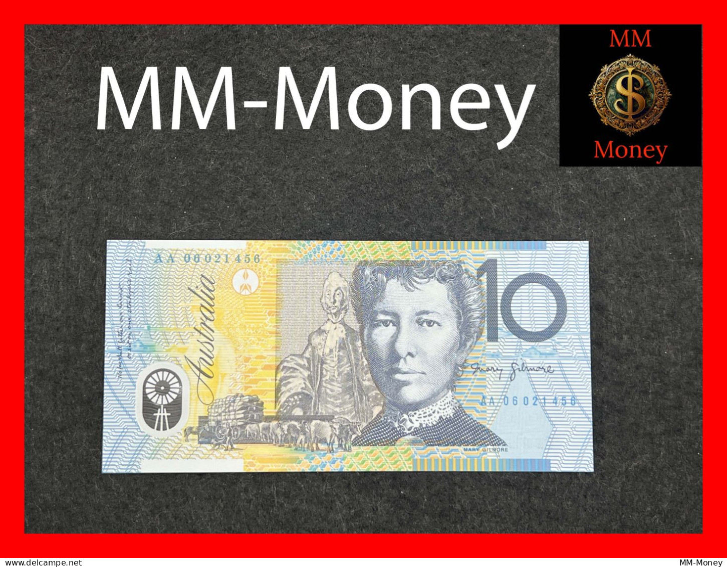 AUSTRALIA  10 $  2006  P. 58  *sig. Macfarlane - Henry*    Polymer  UNC     [MM-Money] - 2005-... (billetes De Polímero)