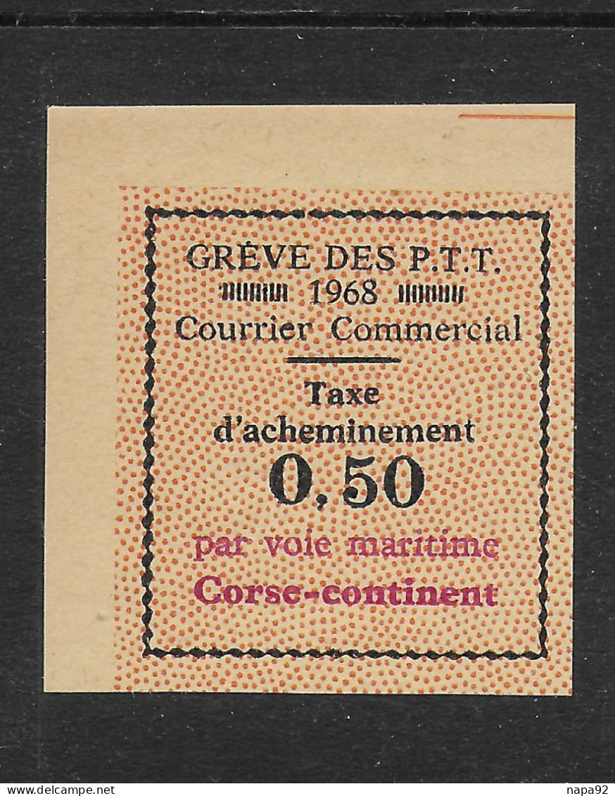 FRANCE 1968 - GREVE DE CORSE - MAURY 15** - Stamps