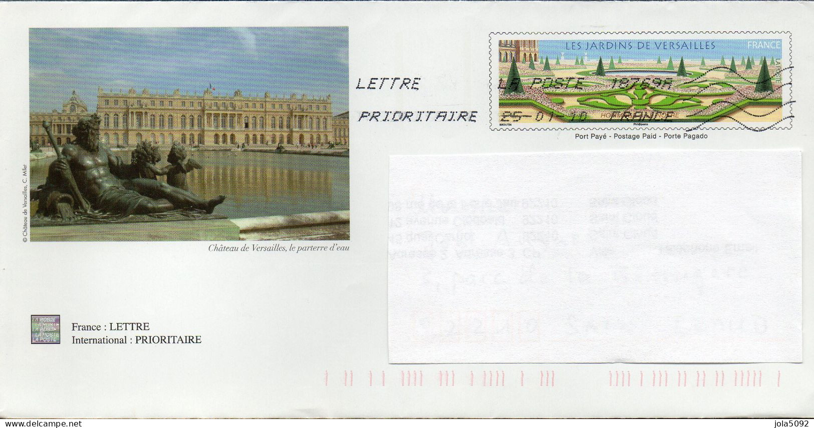 PAP - Château De Versailles - Prêts-à-poster:private Overprinting