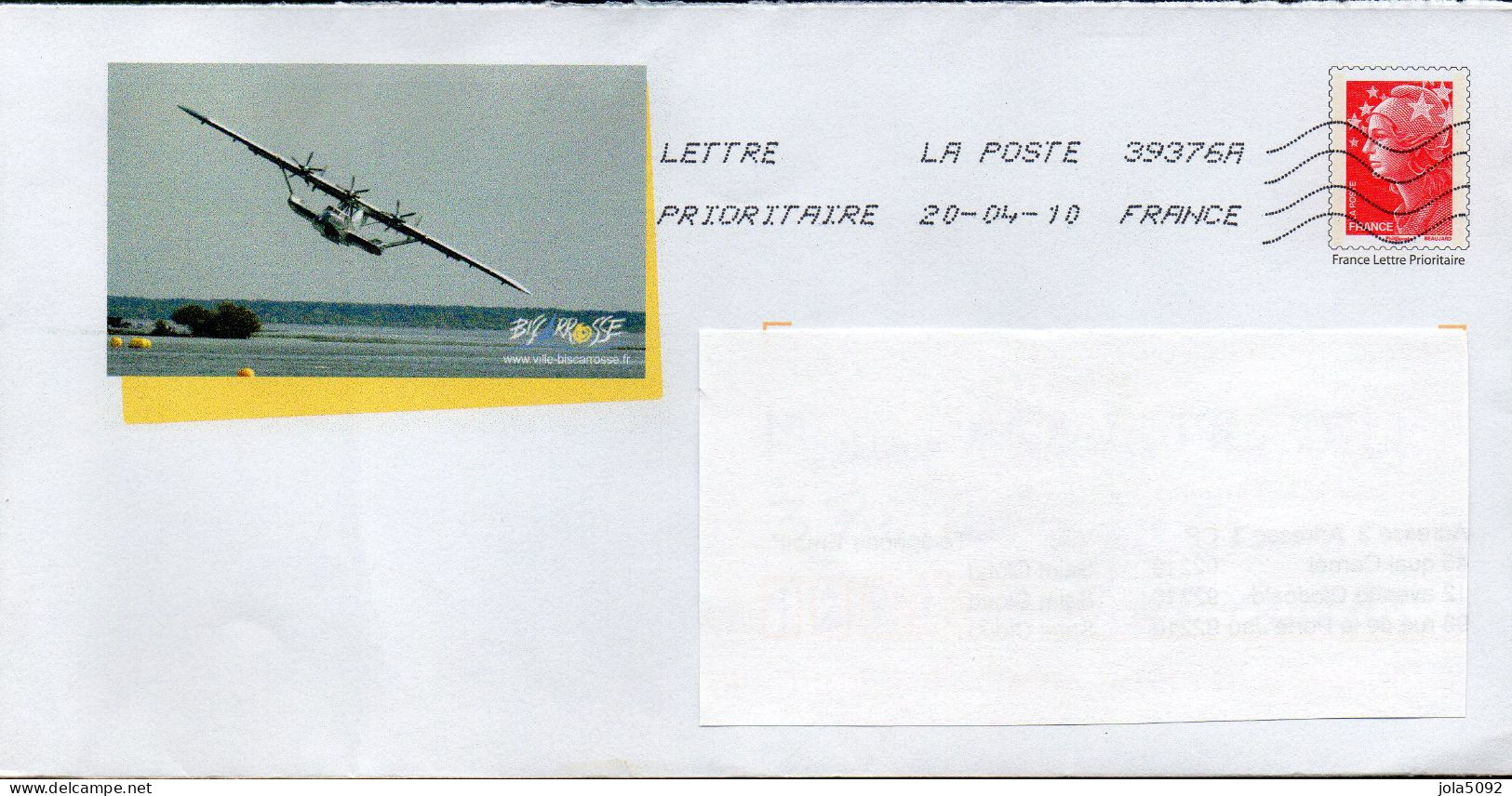 PAP - Hydravion - Prêts-à-poster:Overprinting/Beaujard