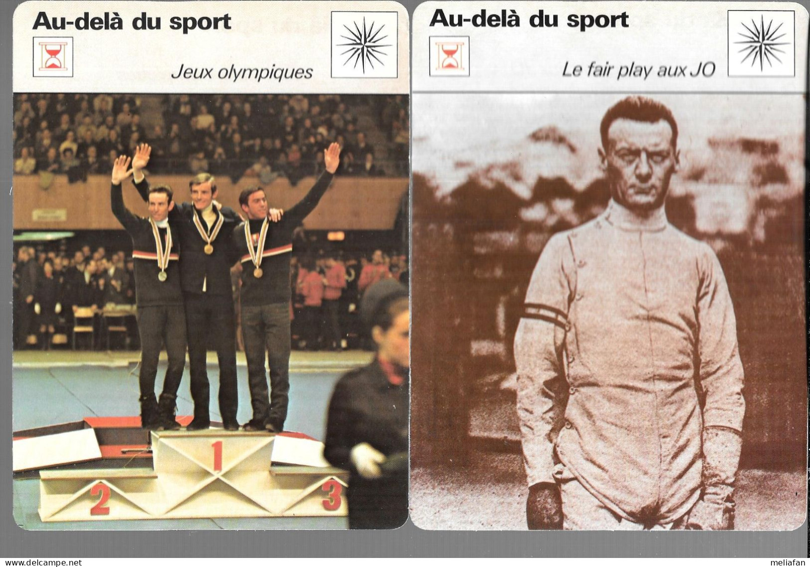 GF795 - FICHES EDITION RENCONTRE - JEUX OLYMPIQUES - PIERRE DE COUBERTIN - LORD KILANIN - Andere & Zonder Classificatie