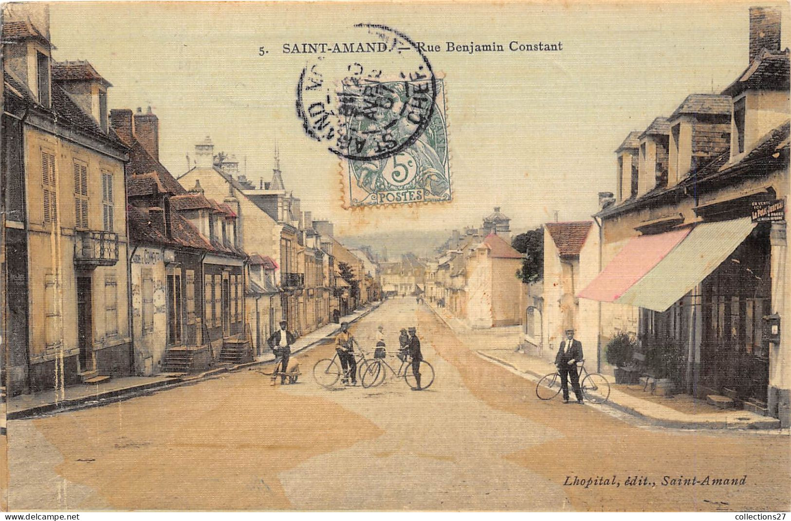 18-SAINT-AMAND- RUE BENJAMIN CONSTANT - Saint-Amand-Montrond