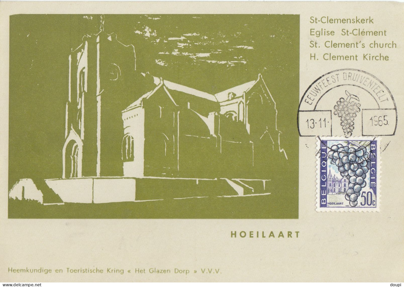 EGLISE SAINT-CLEMENT : HOEILAART - 1961-1970