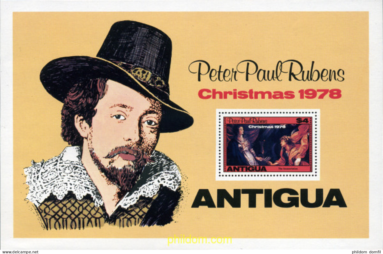 281894 MNH ANTIGUA 1978 NAVIDAD - Other & Unclassified