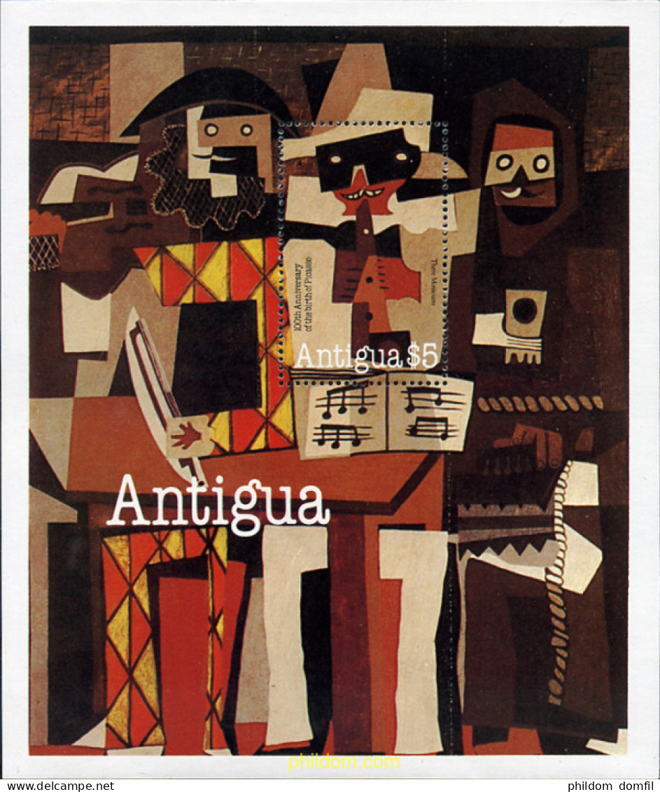 281903 MNH ANTIGUA 1981 PICASSO - Other & Unclassified