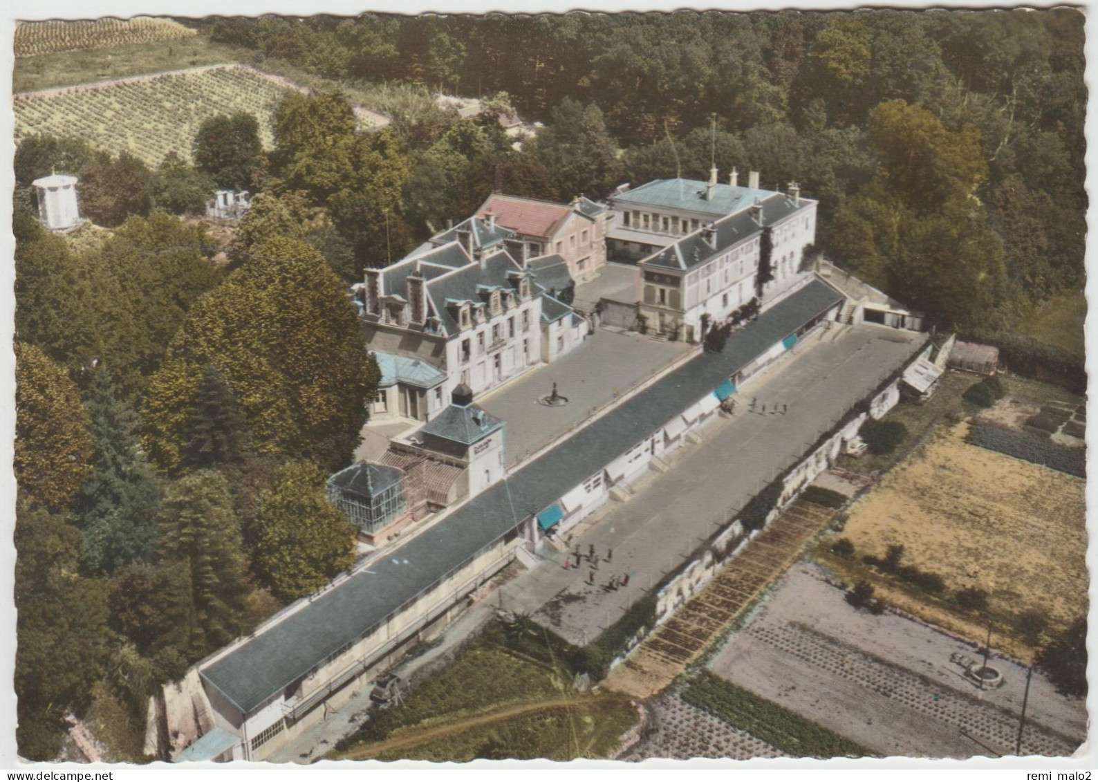 CPSM   En Avion Au Dessus De.....REUGNY 37 - Reugny