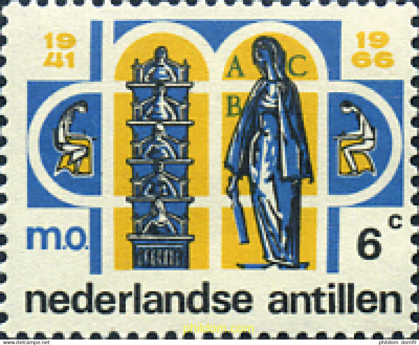 286700 MNH ANTILLAS HOLANDESAS 1966 ANIVERSARIO - Antillen