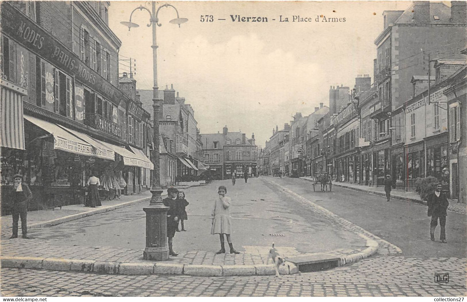 18-VIERZON- LA PLACE D'ARMES - Vierzon