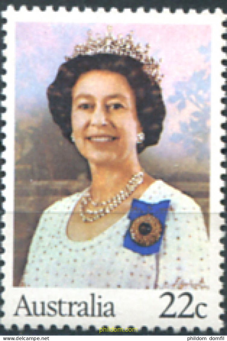 285872 MNH AUSTRALIA 1980 ANIVERSARIO DE ISABEL II - Mint Stamps