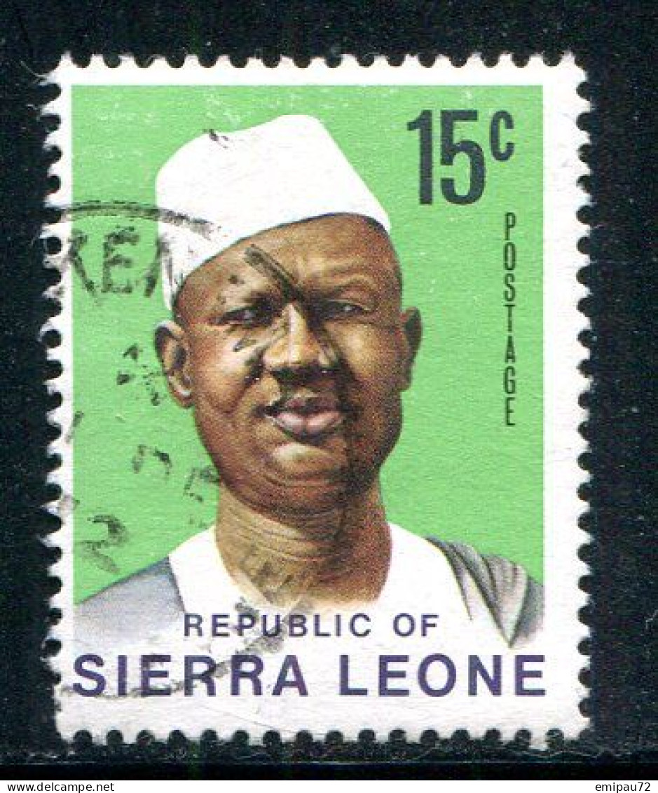 SIERRA LEONE- Y&T N°392- Oblitéré - Sierra Leone (1961-...)