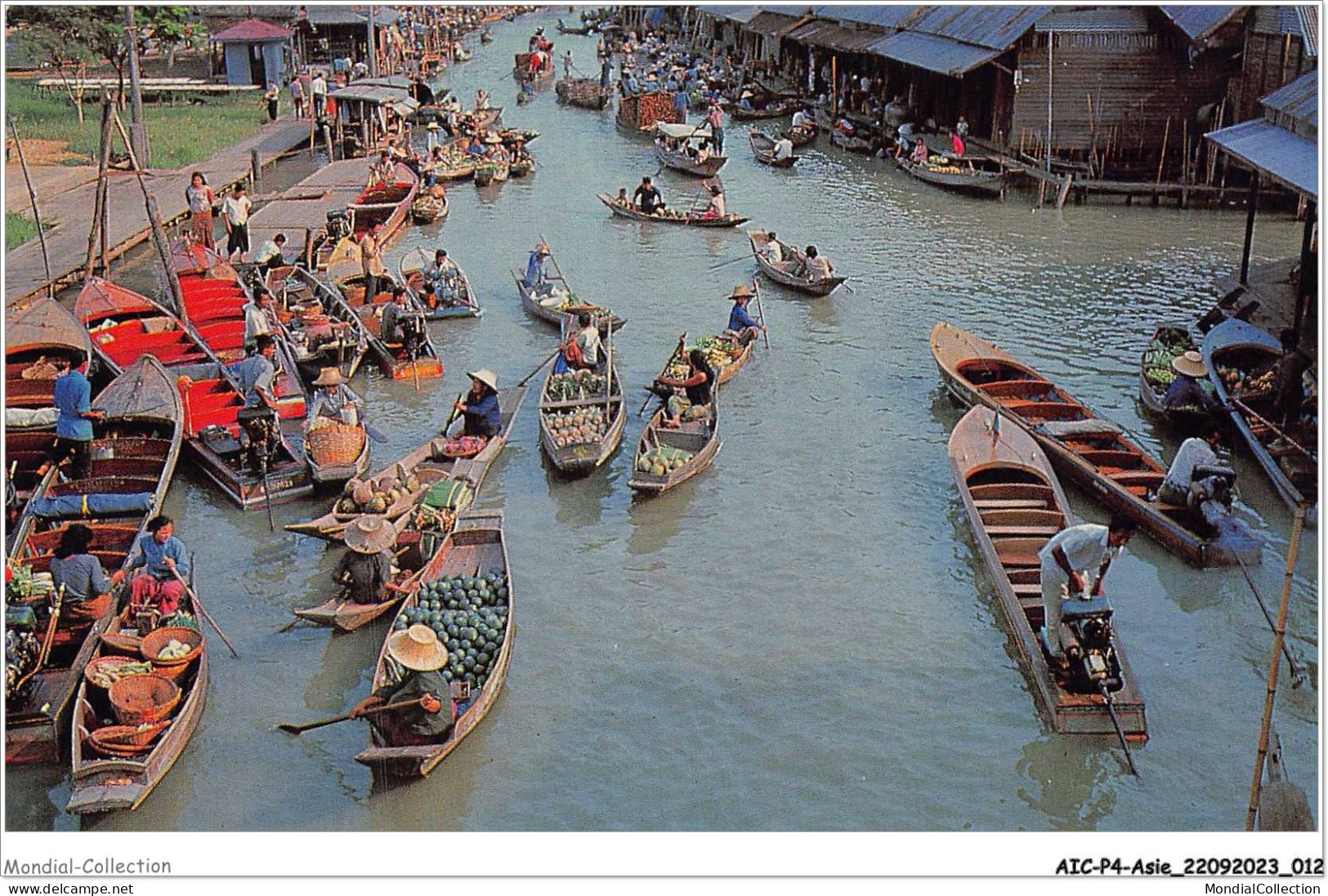 AICP4-ASIE-0405 - Wad Sai Floating Market - DHONHURI - THAILAND - Tailandia