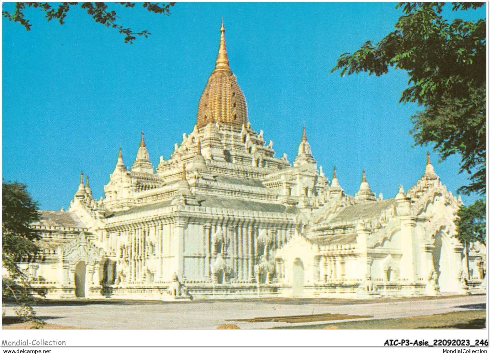 AICP3-ASIE-0376 - BIRMANIE PAGAN - UNION OF BURMA - Ananda Pagoda - Built In 1091 - Myanmar (Burma)