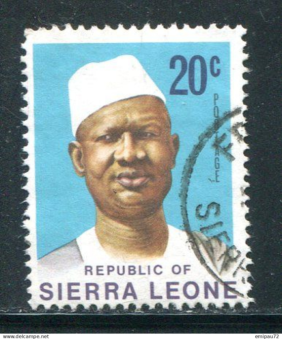 SIERRA LEONE- Y&T N°394- Oblitéré - Sierra Leone (1961-...)