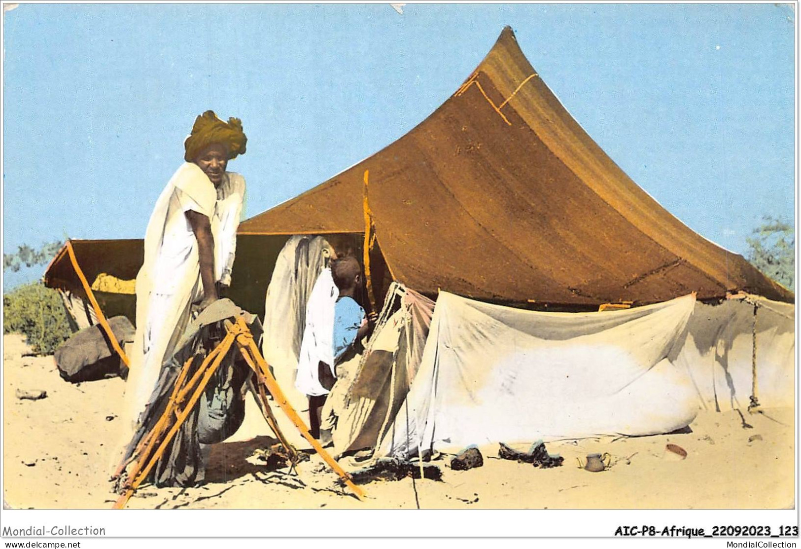 AICP8-AFRIQUE-0916 - ADRAR - Tente Maure - Mauritanie