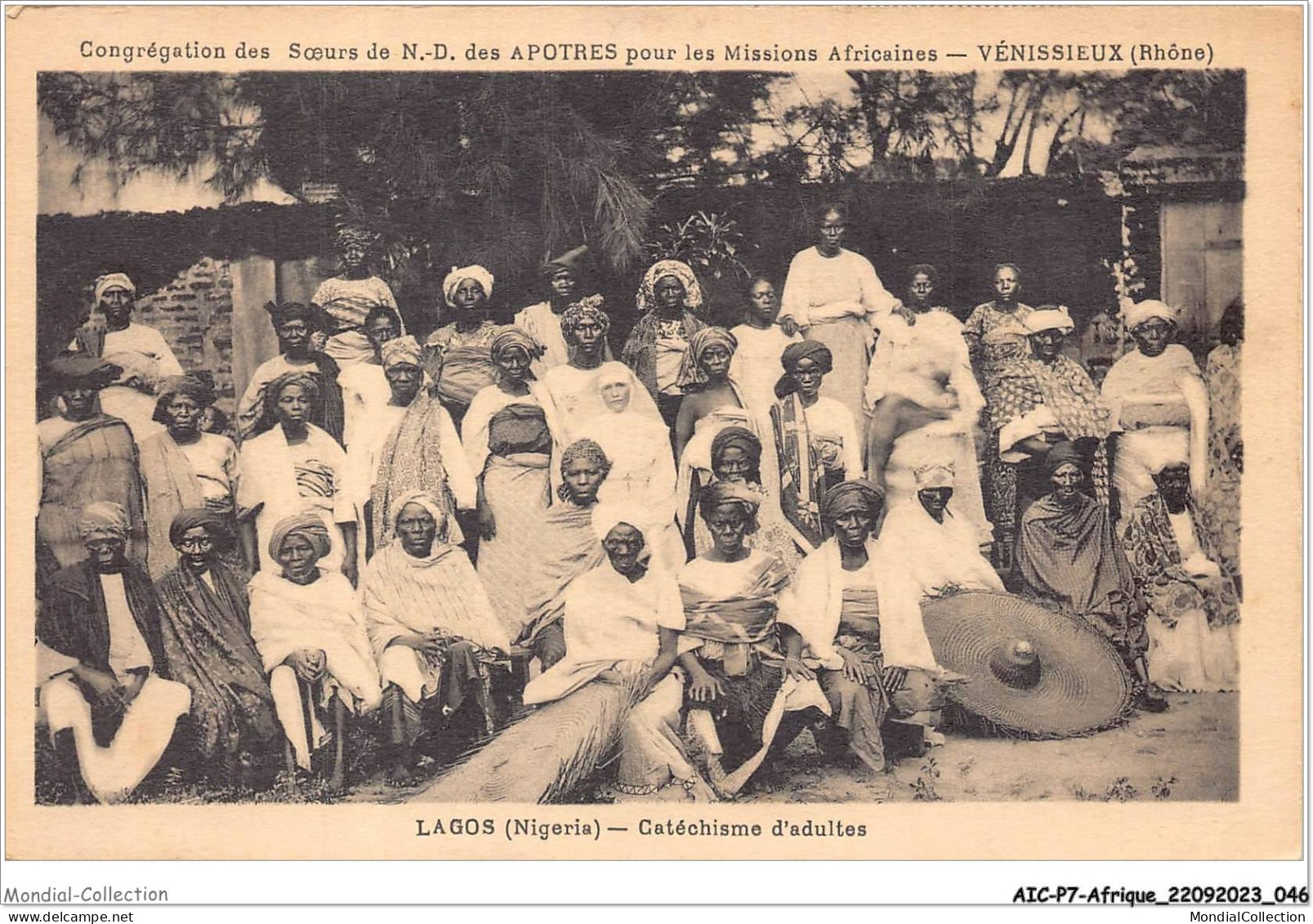 AICP7-AFRIQUE-0761 - LAGOS - Catéchisme D'adultes - Nigeria