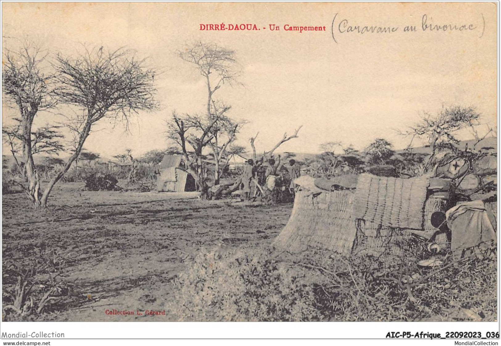 AICP5-AFRIQUE-0527 - DIRRE-DAOUA - Un Campement - Etiopia