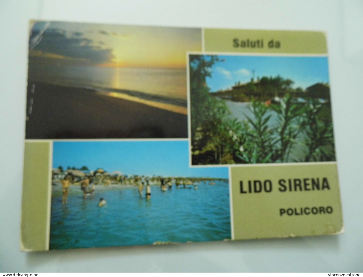 Cartolina Viaggiata "LIDO SIRENA POLICORO" Vedutine 1983 - Matera