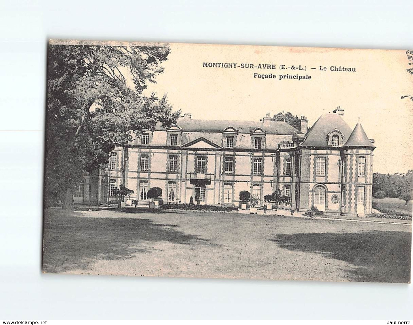 MONTIGNY SUR AVRE : Château – état - Montigny-sur-Avre