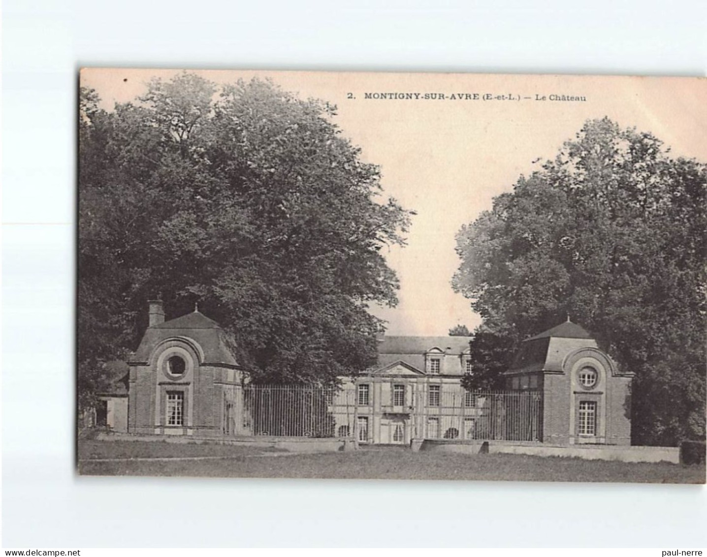 MONTIGNY SUR AVRE : Château – Très Bon état - Montigny-sur-Avre