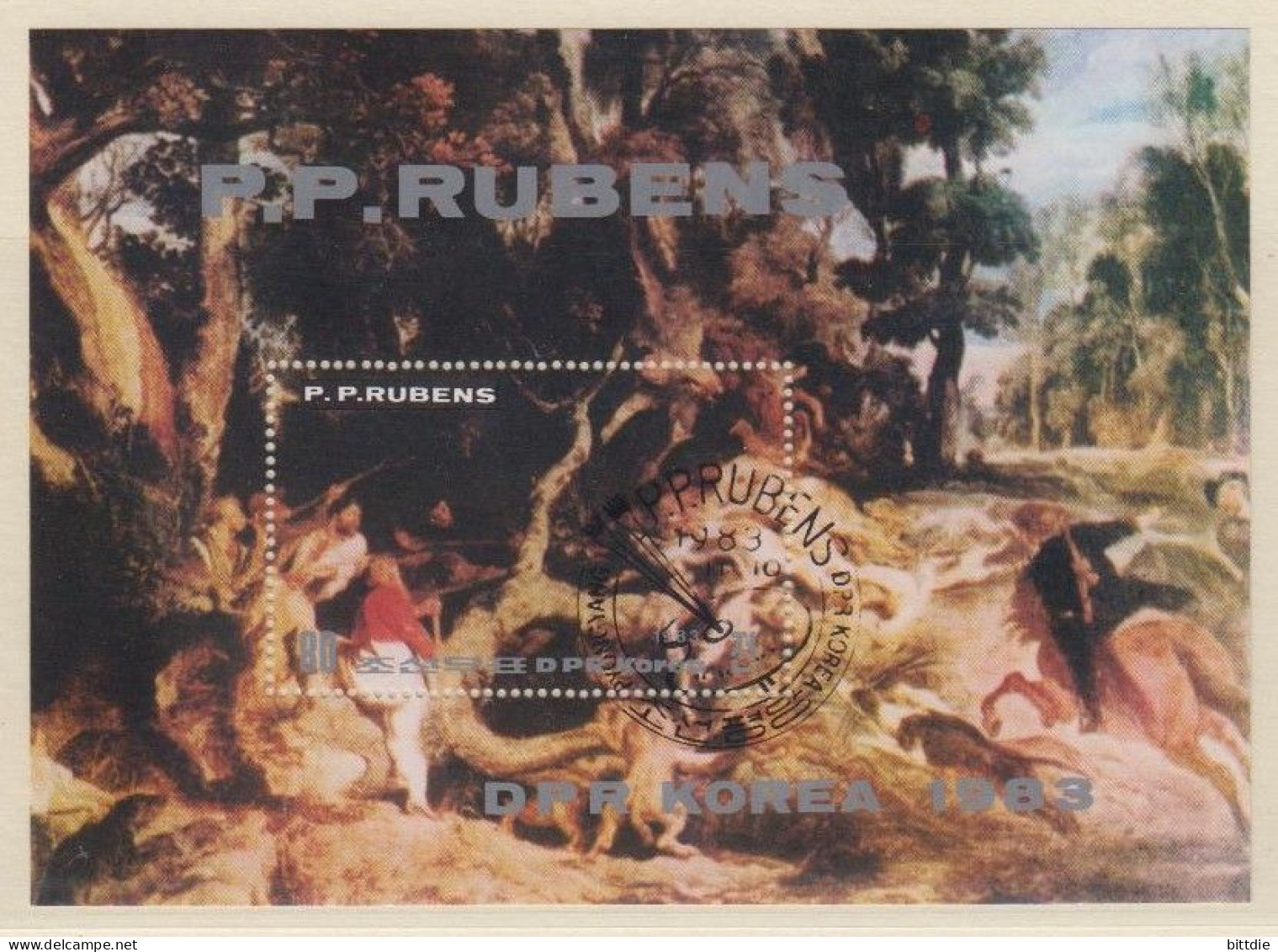 Rubens , N.K. , Bl.154 , O   (8829) - Rubens