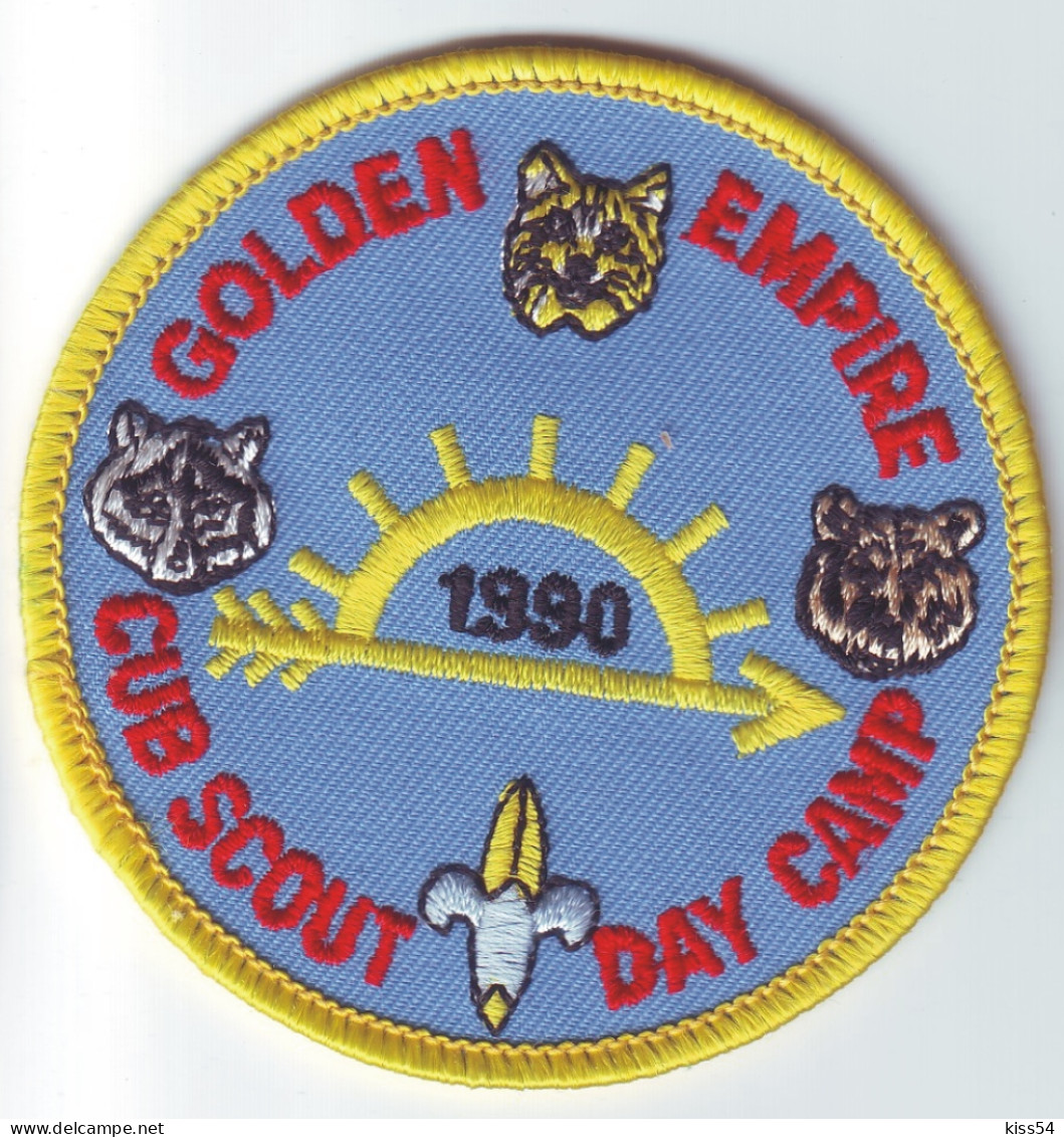 B 25 - 101 USA Scout Badge - 1990 - Scouting
