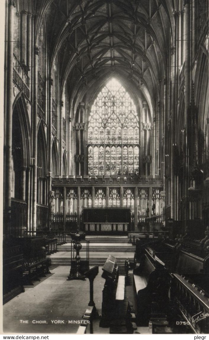 0-GBR01 01 26 - YORK - MINSTER - THE CHOIR - York