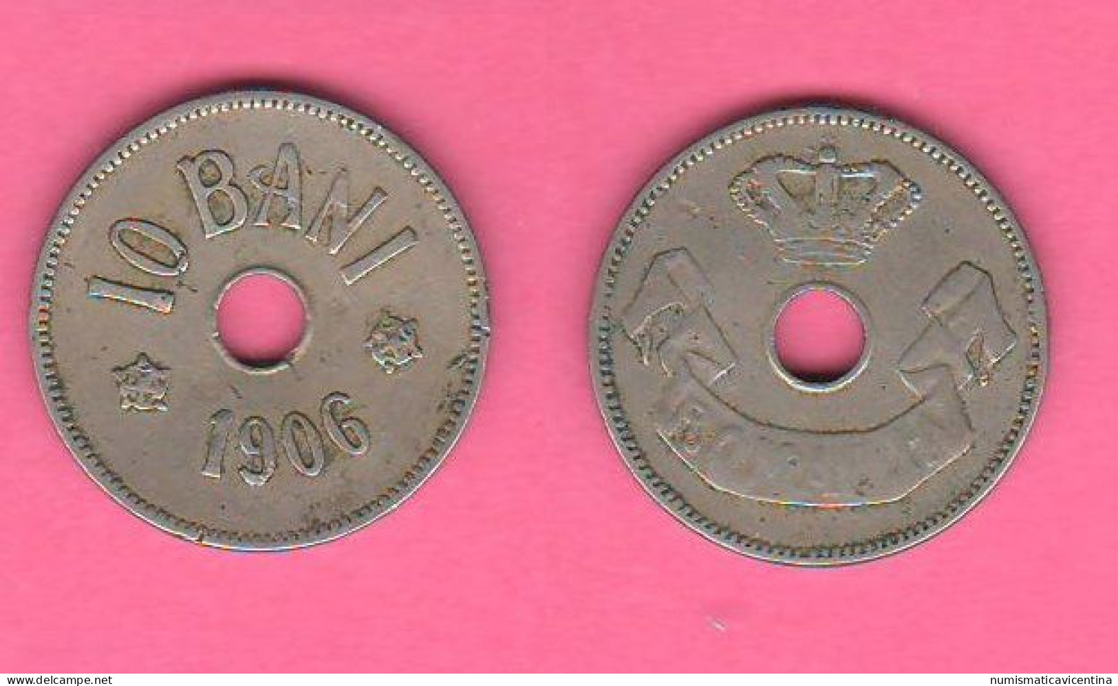 Romania 10 Bani 1906 Romanie Nickel Coin - Roumanie