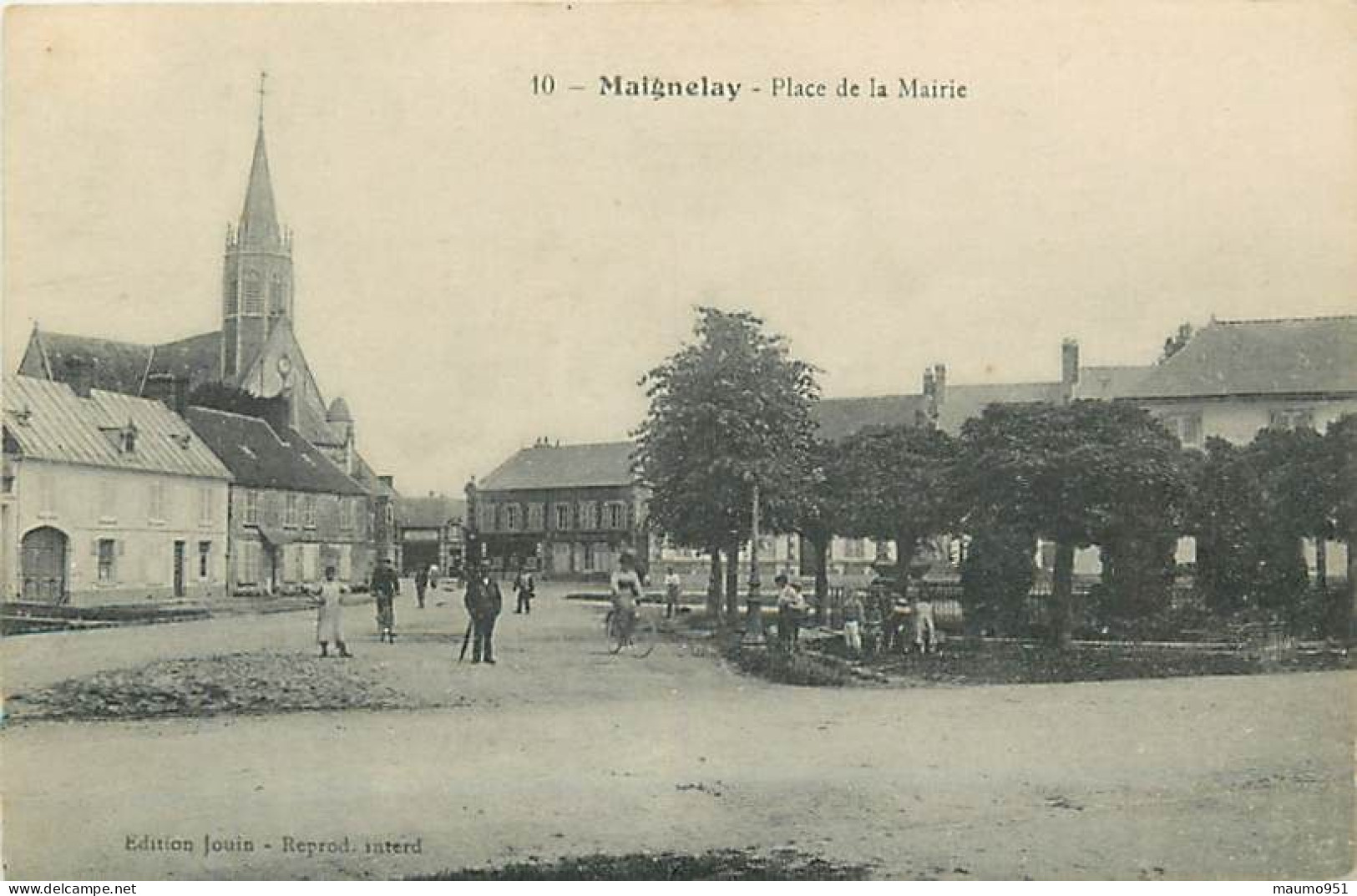 60 MAIGNELAY - Place De La Mairie - Maignelay Montigny