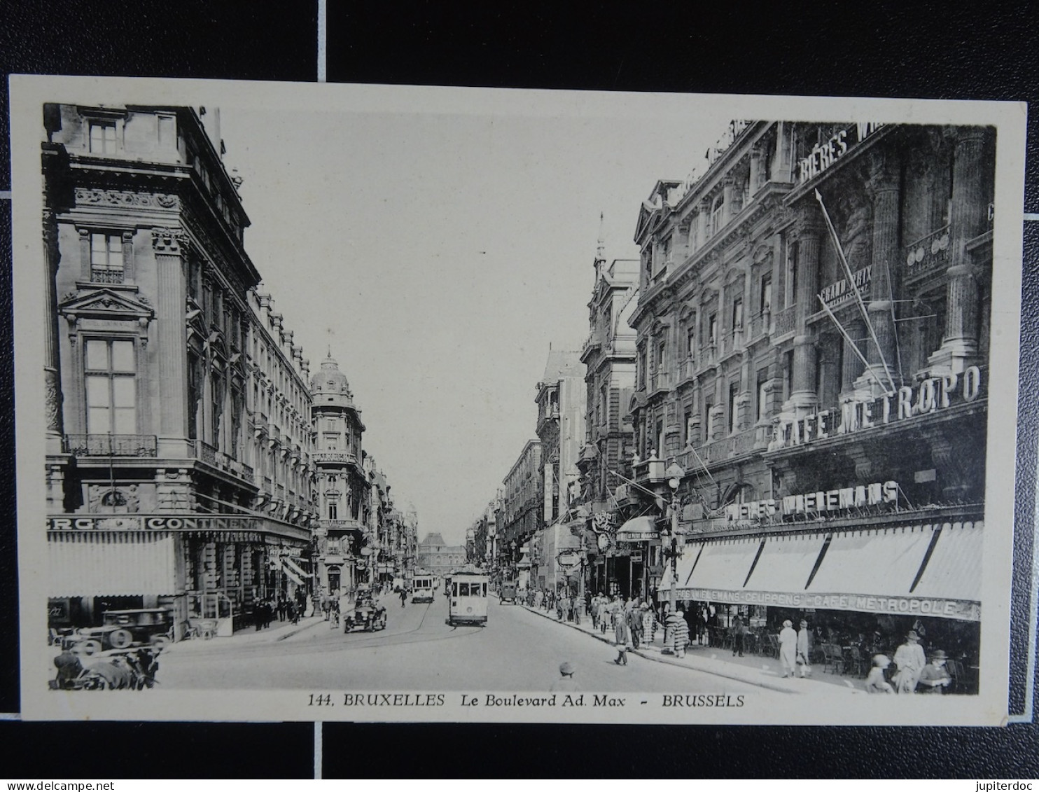 Bruxelles Le Boulevard Ad. Max - Prachtstraßen, Boulevards