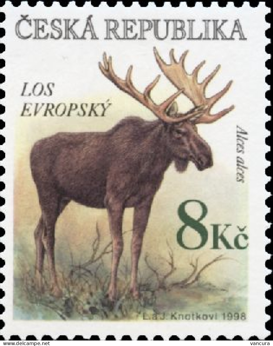 182 Czech Republic Elk Moose 1998 - Gibier