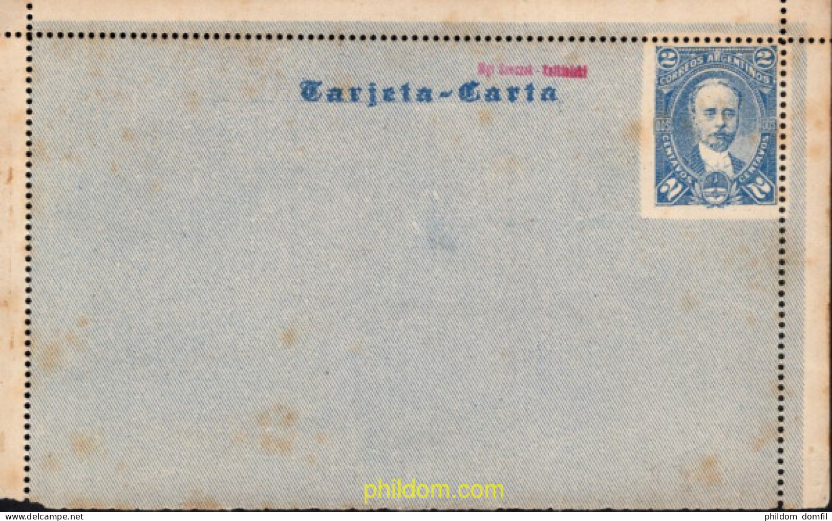 717138 MNH ARGENTINA 1899  - Ongebruikt