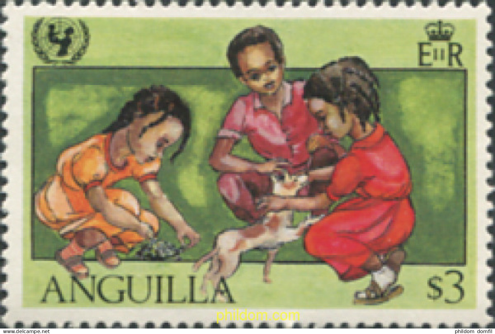 717614 MNH ANGUILLA 1981 35 ANIVERSARIO DE LA UNICEF - Anguilla (1968-...)