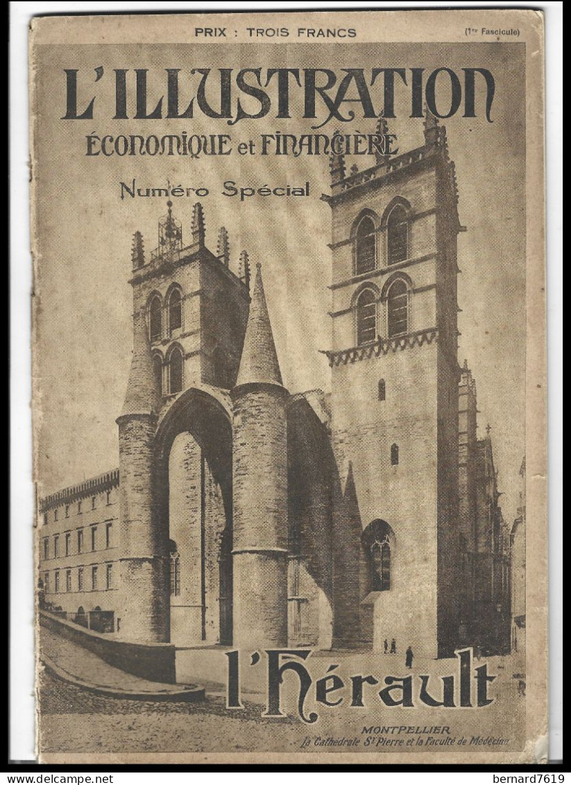 Revue L'illustration  Economique Et Financiere - Decembre 1923 - L'herault - L'Illustration