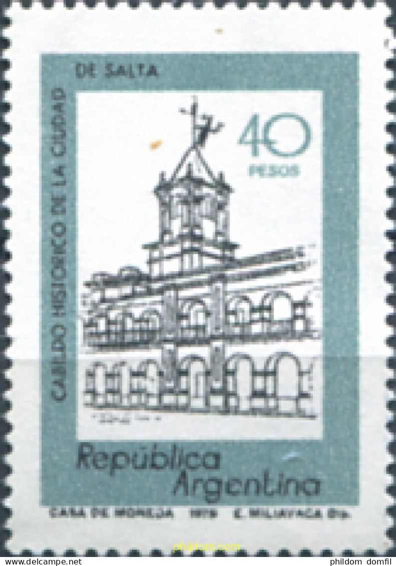 724596 MNH ARGENTINA 1978 MONUMENTOS Y CIFRAS - Nuevos