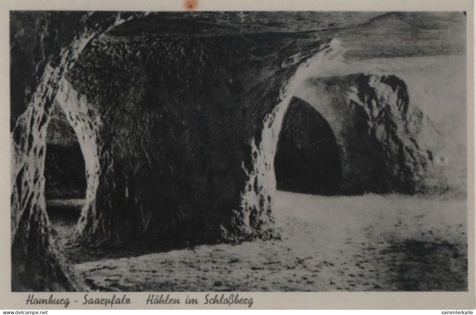 62085 - Homburg (Saar) - Höhlen Im Schlossberg - Ca. 1955 - Saarpfalz-Kreis