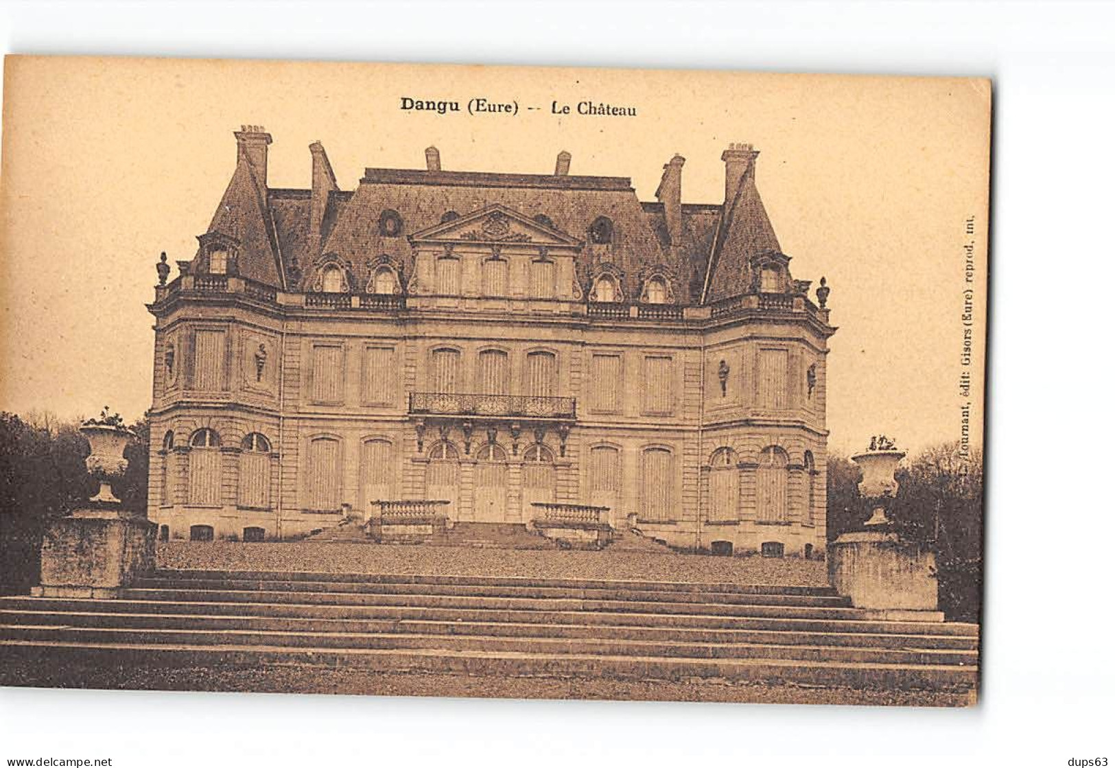 DANGU - Le Château - Très Bon état - Dangu
