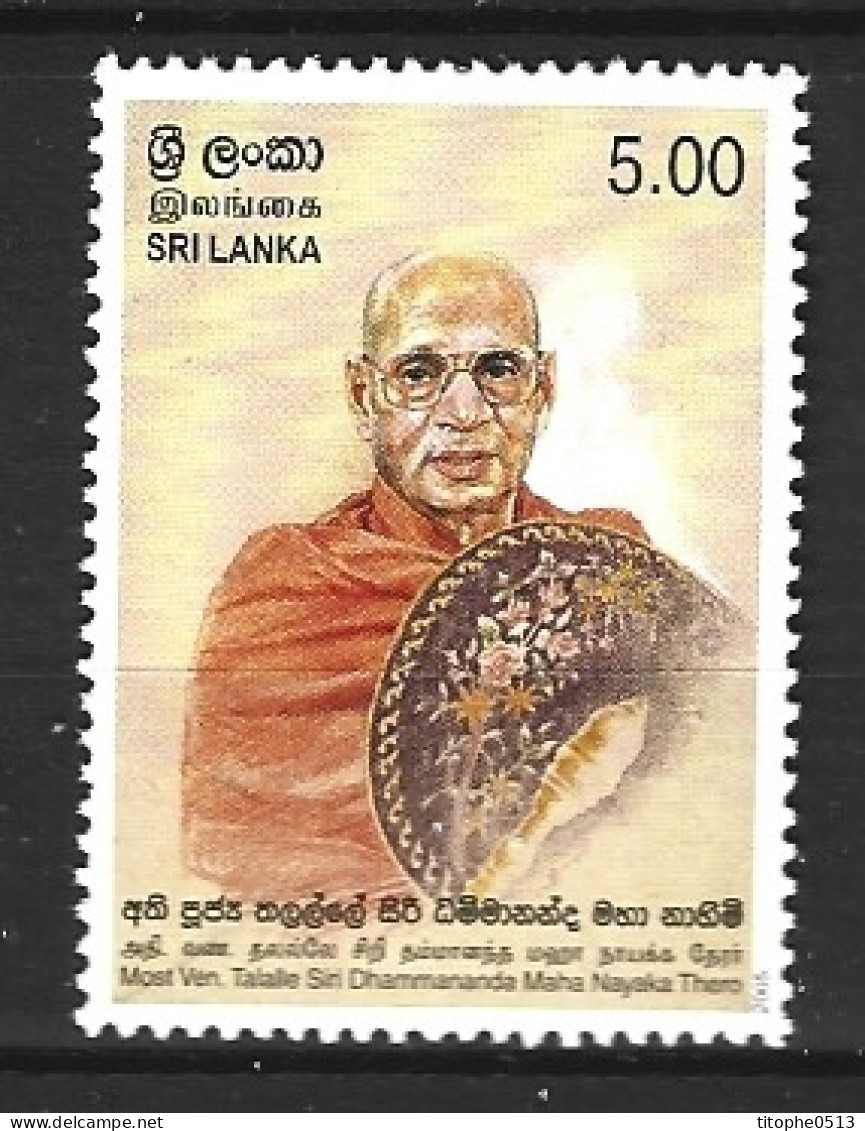 SRI LANKA. N°1443 De 2005. Moine Bouddhiste. - Buddismo